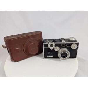 Vintage Argus C3 "The Brick" 35mm Rangefinder Camera with Case - Untested